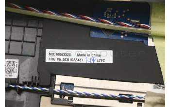 Lenovo 5CB1D33487 COVER Upper Case ASM_USA ENG L82M8 GY BL