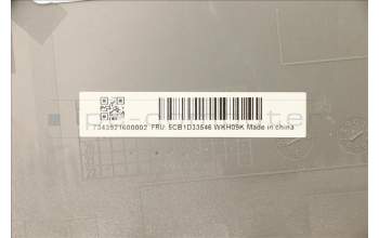 Lenovo 5CB1D33546 COVER Upper Case ASM_ENG C 21A3 MGBL