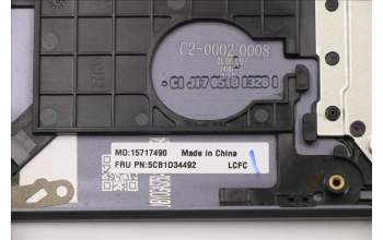 Lenovo 5CB1D34492 COVER Upper Case ASM_EURO ENGL82NJS/GDIS