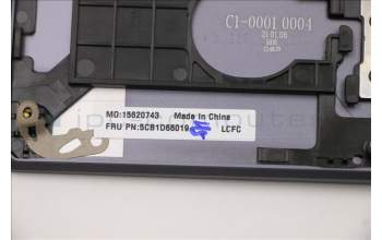 Lenovo 5CB1D66019 COVER Upper Case ASM_NORDIC L82NJ S/GDIS