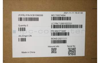 Lenovo 5CB1D66556 COVER Upper Case ASM_ARA WT 82KF SR