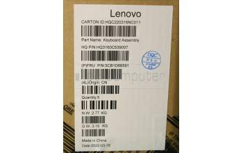 Lenovo 5CB1D66591 COVER Upper Case ASM_ARA_H20WJ SG