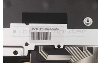 Lenovo 5CB1D69299 C-Abdeckung mit Tastatur, Französisch, Tiefblau