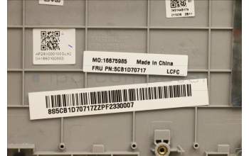 Lenovo 5CB1D70717 COVER Upper Case ASM_NORDICL21B1