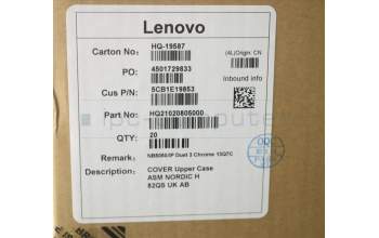 Lenovo 5CB1E19853 COVER Upper Case ASM NORDIC H 82QS UK AB
