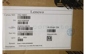 Lenovo 5CB1E19876 COVER Upper Case ASM JPN H 82QS JP SG