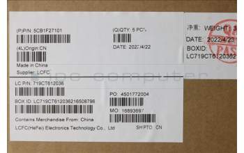 Lenovo 5CB1F27101 COVER Upper Case ASM_FRA L82LX NFPAB