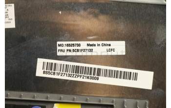 Lenovo 5CB1F27132 COVER Upper Case ASM_FRA L82LX NFPCG