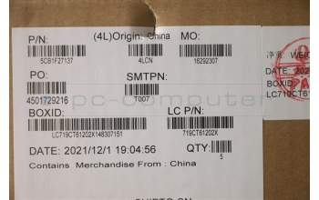 Lenovo 5CB1F27137 COVER Upper Case ASM_NORDIC L82LX NFPCG