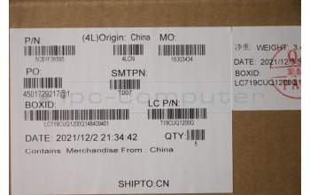 Lenovo 5CB1F36595 COVER Upper Case ASM_GER L82QY BK_TEX