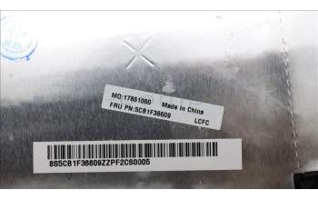Lenovo 5CB1F36609 COVER Upper Case ASM_SWS L82QY BK_TEX
