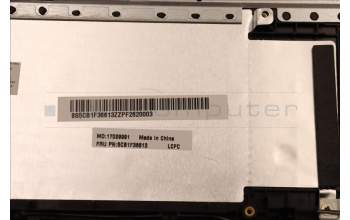 Lenovo 5CB1F36613 COVER Upper Case ASM_UKE L82QY BK_TEX