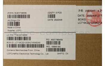 Lenovo 5CB1F38556 COVER Upper Case ASM_ENG L82RF ST w/BU