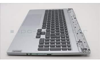 Lenovo 5CB1F38663 C-Abdeckung mit Tastatur, Belgisch, wolkengrau, GB