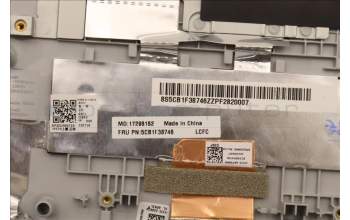 Lenovo 5CB1F38746 COVER Upper Case ASM_UKE L82RB CLGY RGB