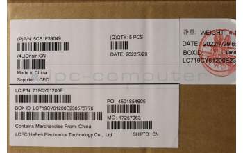 Lenovo 5CB1F39049 COVER Upper Case ASM_ITA L82RB STGY