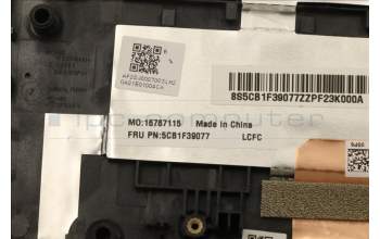 Lenovo 5CB1F39077 COVER Upper Case ASM_HBW L82RB STGY RGB