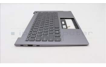 Lenovo 5CB1H18262 COVER Upper Case ASM_GRE W 21AR AG