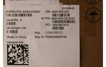 Lenovo 5CB1H18267 COVER Upper Case ASM_RUS W 21AR AG