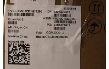 Lenovo 5CB1H18290 COVER Upper Case ASM_ITA W 21AR CG