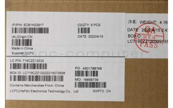 Lenovo 5CB1H22917 COVER Upper Case ASM_ARA L82RC STGY