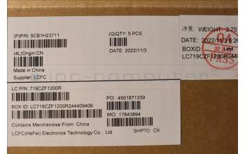 Lenovo 5CB1H23711 COVER Upper Case ASM_JPN L82LU GREY