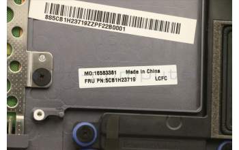 Lenovo 5CB1H23719 COVER Upper Case ASM_SWS L82LU GREY