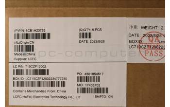 Lenovo 5CB1H23753 COVER Upper Case ASM_HUN L82LU OAT