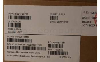 Lenovo 5CB1H23761 COVER Upper Case ASM_RUS L82LU OAT
