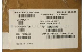 Lenovo 5CB1H23784 COVER Upper Case ASM_ENG C 82UD BL