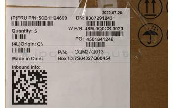 Lenovo 5CB1H24699 COVER Upper Case ASM_NORDIC W 21AT SG