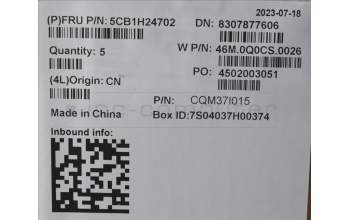 Lenovo 5CB1H24702 COVER Upper Case ASM_SLV W 21AT SG