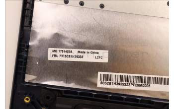 Lenovo 5CB1H39333 COVER Upper Case ASM_EURO ENGL82RJFPABBL