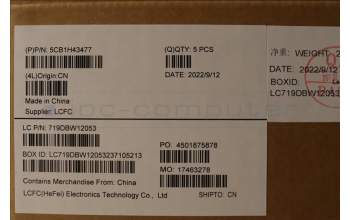 Lenovo 5CB1H43477 COVER Upper Case ASM_ITA L82RJ FP AG BL