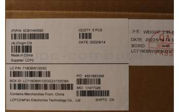 Lenovo 5CB1H43592 COVER Upper Case ASM_ITA L82RJ NFP AB