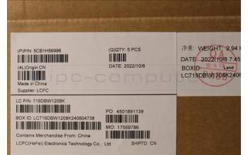 Lenovo 5CB1H56996 COVER Upper Case ASM_UKE L82RJ NFP MB
