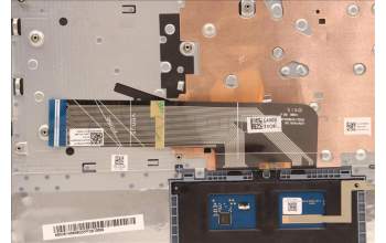 Lenovo 5CB1H66080 C-Abdeckung mit Tastatur, Französisch, Nebelblau, Hintergrundbeleuchtung, Ohne_Fingerabdruckscanner