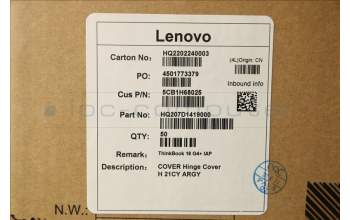 Lenovo 5CB1H68025 COVER Hinge Cover H 21CY ARGY