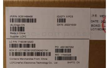 Lenovo 5CB1H68456 COVER Upper Case ASM_BUL L82RD SG RGB