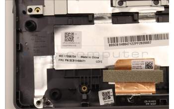 Lenovo 5CB1H68471 C-Cover with keyboard,Italian,Storm Grey,RGB Backlight