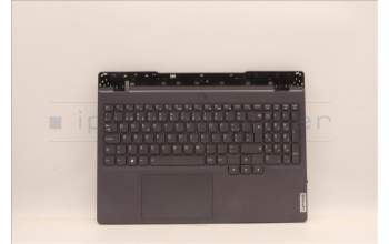 Lenovo 5CB1H68508 C-Cover with keyboard,Portuguese,Storm Grey,White Backlight