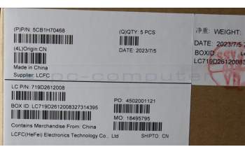 Lenovo 5CB1H70468 COVER Upper Case ASM_UKE L82R4 NFPAB