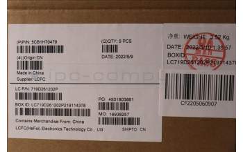 Lenovo 5CB1H70479 COVER Upper Case ASM_FRA L82R4 NFPAB