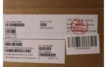 Lenovo 5CB1H70480 COVER Upper Case ASM_GER L82R4 NFPAB