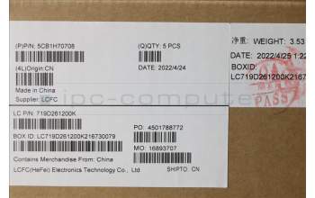 Lenovo 5CB1H70708 COVER Upper Case ASM_ENG L82R4 NFPCG