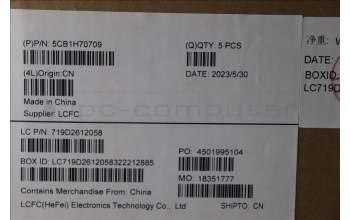 Lenovo 5CB1H70709 COVER Upper Case ASM_UKE L82R4 NFPCG