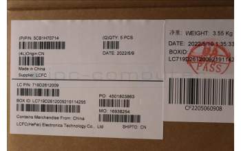 Lenovo 5CB1H70714 COVER Upper Case ASM_POR L82R4 NFPCG