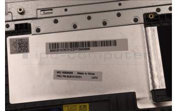 Lenovo 5CB1H70721 COVER Upper Case ASM_GER L82R4 NFPCG