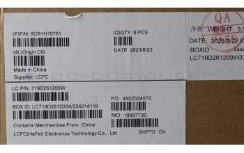 Lenovo 5CB1H70761 COVER Upper Case ASM_HUN L82R4 NFPSD