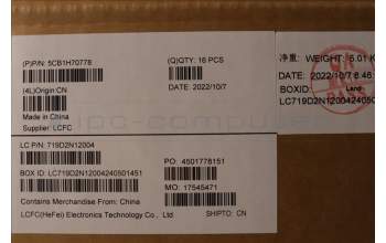 Lenovo 5CB1H70778 LCD Cover L 82SV GLS SG Yoga